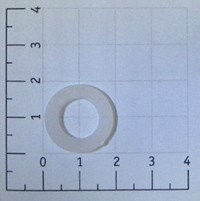 Кольца пластик для блочек(подлюверсник) №24 цв матовый (уп ок.1000шт)0