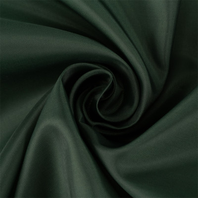 Ткань подкладочная 190T 53гр/м2, 100пэ, 150см, зеленый темный/S890, (100м) WSR0