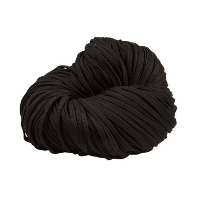 Шнур для одежды плоский цв черный 7мм (уп 200м) 1с340