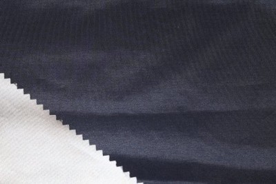 Ткань курточная Таффета 190T, WR/PU Silver, 65гр/м2, 100пэ, 150см, синий темный 19-3933, (рул 100м)1