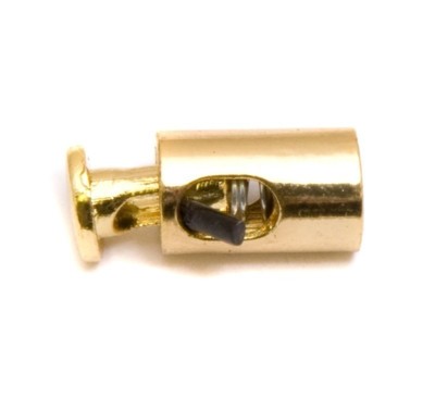 Фиксатор металл 0305-5033 цв золото (уп 100,200,400,500шт)1