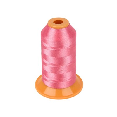 Нитки вышивальные 100% РЕ 120/2 цв M145 розовый светлый (боб 3000м) MH0