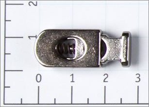 Фиксатор металл Ф-9 цв никель (уп 100шт)0